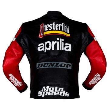 Aprilia Leather Motorcycle Jacket
