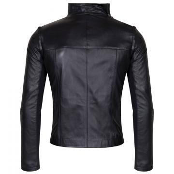 Black Biker Leather Jacket