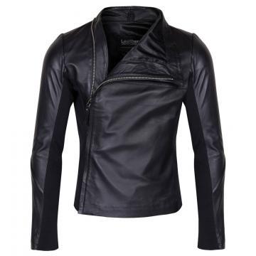 Mens Slim & Smart Leather Jacket
