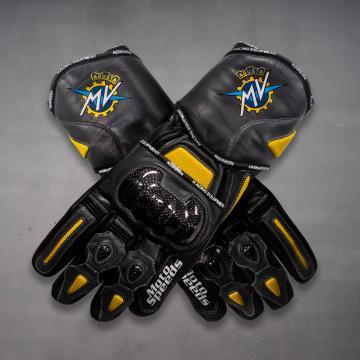 Grey Motorcycle Gloves MV Agusta