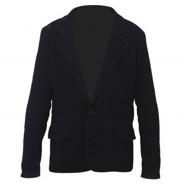 Navy Suede Blazer