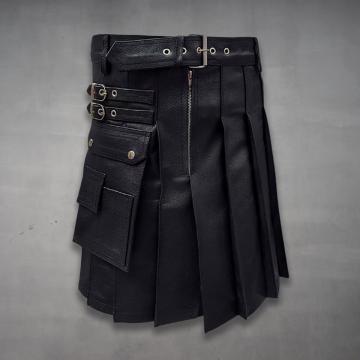 leather kilt for men