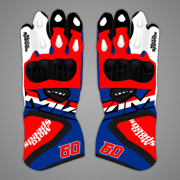 Michael Van Der Mark Pro Racing Gloves SBK 2023