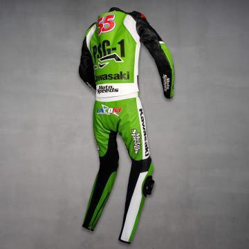 Kawasaki one-piece racing suit