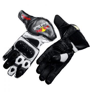 Red Bull Motorcycle Gloves Leather