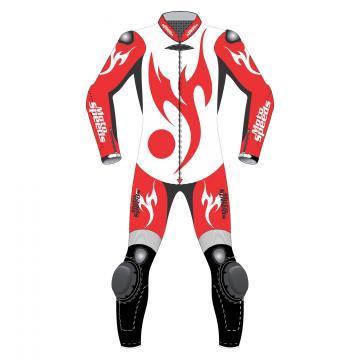 Red Eagle Biker Racing Suit