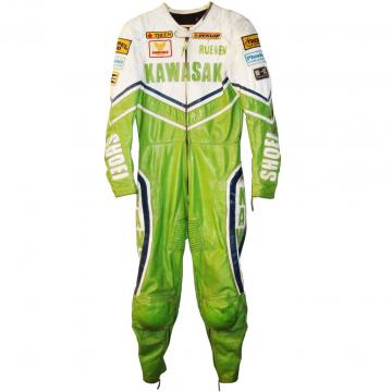 Rueben McMurter vintage racing leather SBK