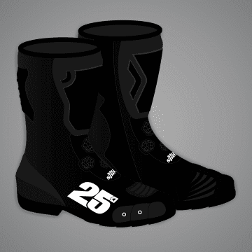 Maverick Vinales Safest Motorcycle Boots Winter Test 2024