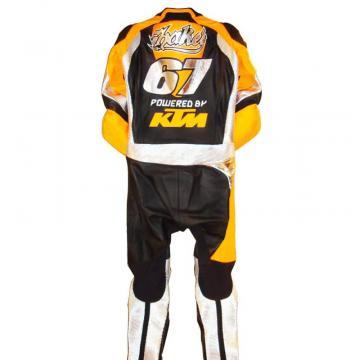 Shane Byrne KTM GP Motorcycle Leather Race Suit 2005