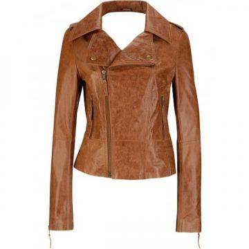 Short Body Leather Jacket