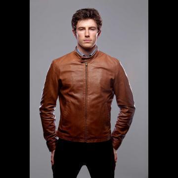 Slick Mens Fashion Jacket Leather