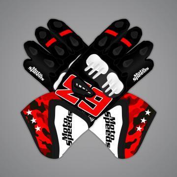 Francesco Bagnaia gloves