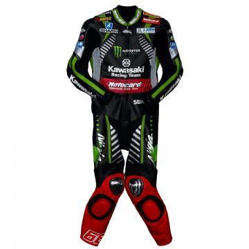 Tom Sykes Leathers Kawasaki WSBK 2018