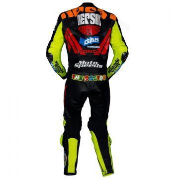 Rossi Motorcycle Leathers Black Motociclismo Repsol Honda
