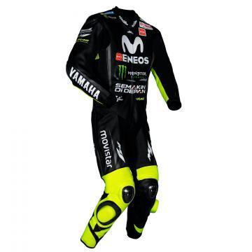 Rossi Motorcycle Suit Black Movistar Yamaha 2018