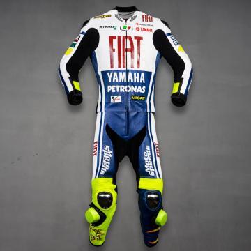 Valentino Rossi Fiat Yamaha Leather Suit MotoGP 2010