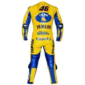 Valentino Rossi Yellow Leather Suit Yamaha MotoGP 2006