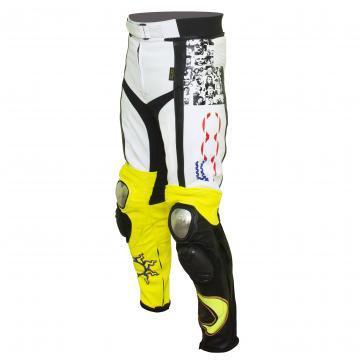 Moto pants with pockets