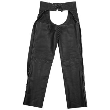 Women Biker Leather Chaps