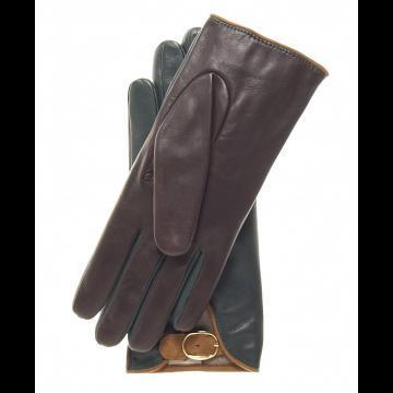 Leather Wool Lined Gloves for Ladies