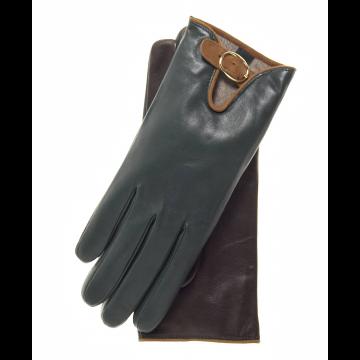 Merino wool leather gloves