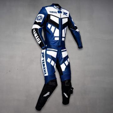 Yamaha R Blue Motorcycle Suit