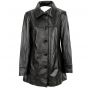 6 Button Leather Coat    2012