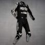 Aleix Espargaro Black Biker Suit Aprilia Winter Test 2022 right view