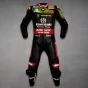 Alex Lowes Full Leather Racing Suit Kawasaki WSBK 2021 front view