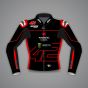 Alex Rins Black And Red Motorcycle Jacket LCR Honda WT 2022 front view