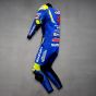 Alex Rins Suzuki MotoGP 2018 Leather Suit left back view