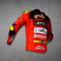 Alvaro Bautista Ducati Red Leather Jacket WSBK 2023 left side view