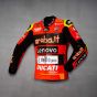 Alvaro Bautista Ducati Red Leather Jacket WSBK 2023 left view