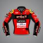 Alvaro Bautista Red Motorcycle Jacket Ducati SBK 2022 front view