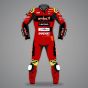 Alvaro Bautista Safety Racing Suit Ducati WSBK 2023 front view