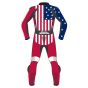 American Flag Leather Suit