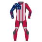 American Flag Leather Suit