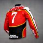 Barry Sheene Suzuki GP 1976 Leather Jacket right back view