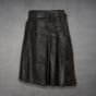 Mens Leather Kilt