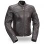 Black Leather Touring Jacket