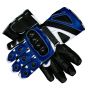 Bravo Blue Bike Gloves