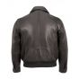 leather bomber jacket