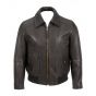leather bomber jacket