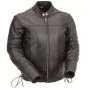 leather scooter jacket