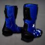 Motorcycle Boots Blue Colin Edwards  WSBK