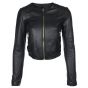 ladies collarless jacket