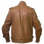 Brown Biker Jacket Mens