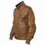 Brown Biker Jacket Mens