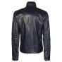 classic leather biker jacket