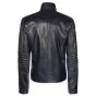 classic leather biker jacket